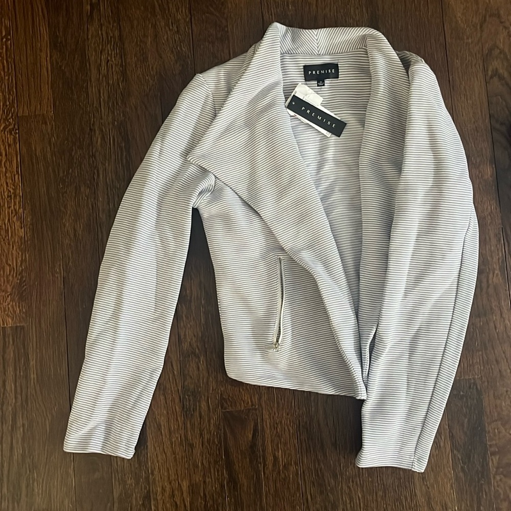 Dress jacket blazer like but not as formal